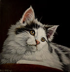 My Favourite Things - Kitten Painting