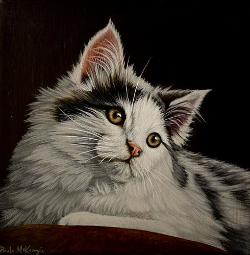 My Favourite Things - Kitten Painting