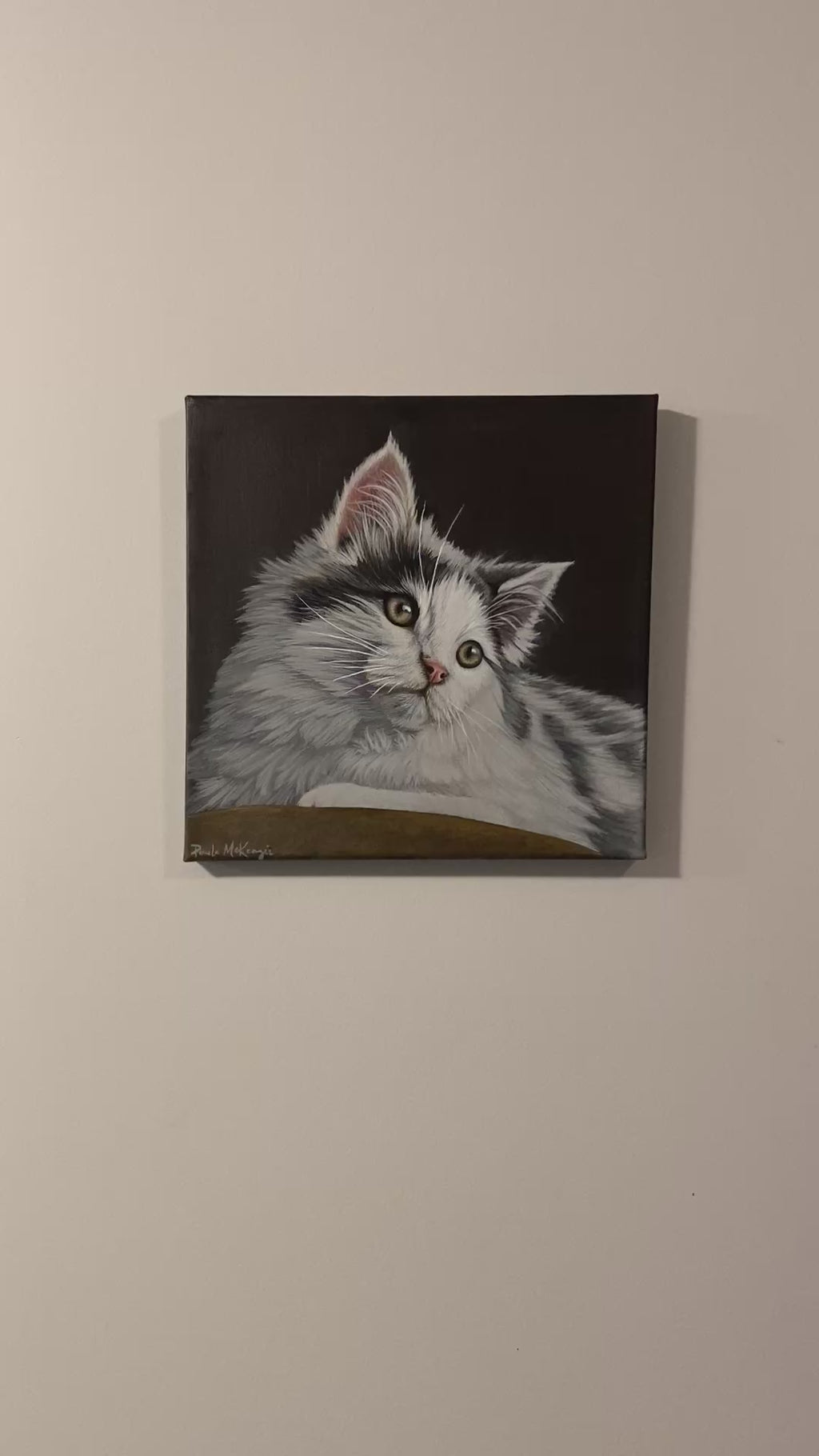 My Favourite Things - Kitten Painting