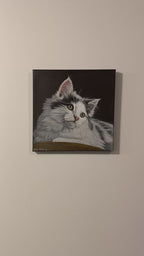 My Favourite Things - Kitten Painting