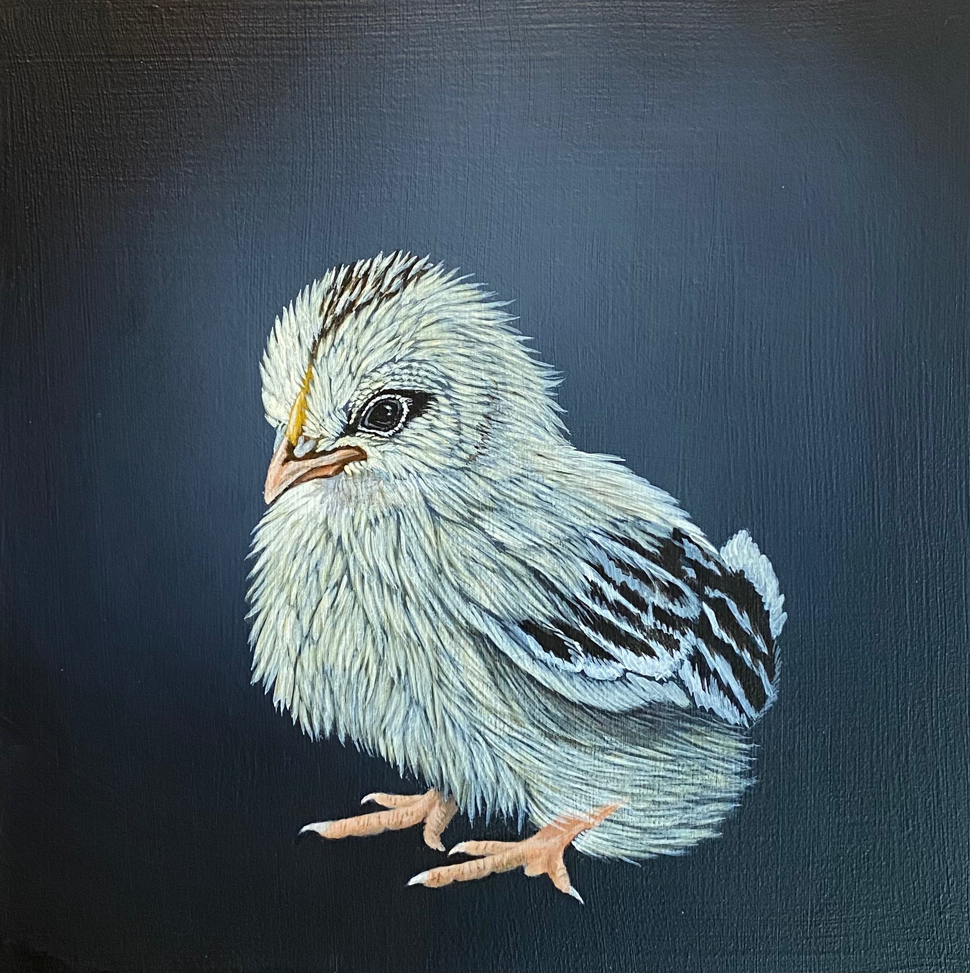 Spring Treasure - Baby Chick Painting