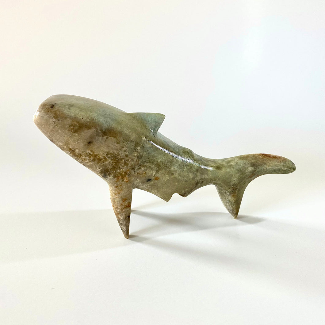 Soapstone Shark Carving