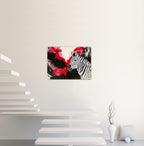 Red Dawn - Zebra Painting