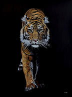 Out of the Darkness - Tiger Painting