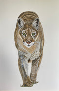 Into the Light - Cougar Painting