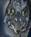 Winter’s Wolf - Wolf Painting