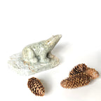 Polar Bear Soapstone Carving